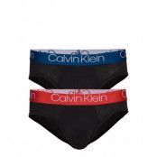 Hip Brief 2pk Kalsonger Y-front Briefs Svart Calvin Klein