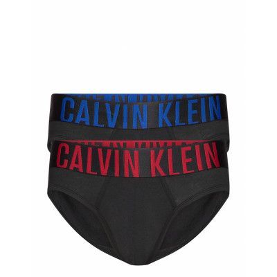 Hip Brief 2Pk Kalsonger Y-front Briefs Svart Calvin Klein