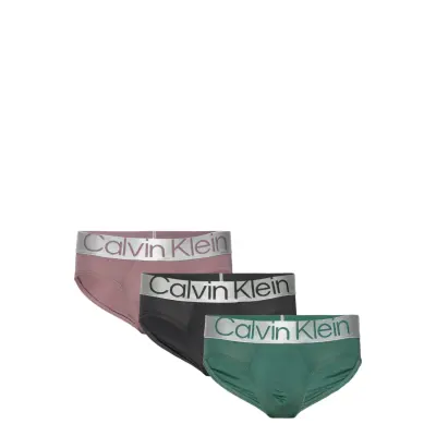 Hip Brief 3Pk *Villkorat Erbjudande Kalsonger Y-front Briefs Svart Calvin Klein
