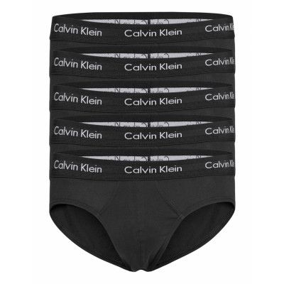 Hip Brief 5Pk Kalsonger Y-front Briefs Black Calvin Klein