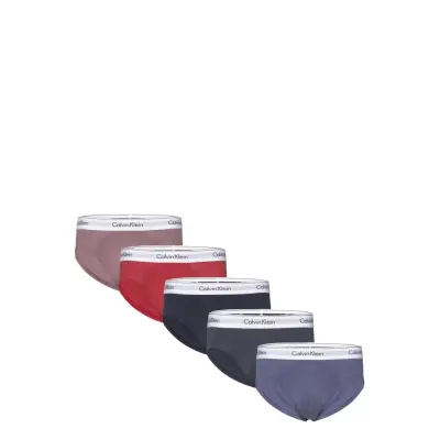 Calvin Klein Hip Brief 5Pk Röd