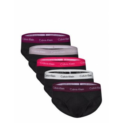 Hip Brief 5Pk Kalsonger Y-front Briefs Svart Calvin Klein