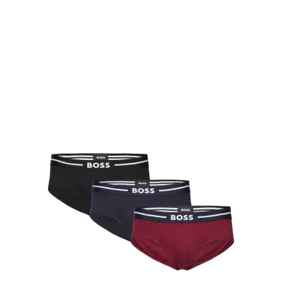 Hipbr 3P Bold Kalsonger Y-front Briefs Red BOSS