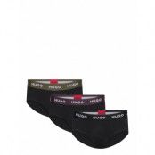 HUGO Hipbrief Tripletpack Svart