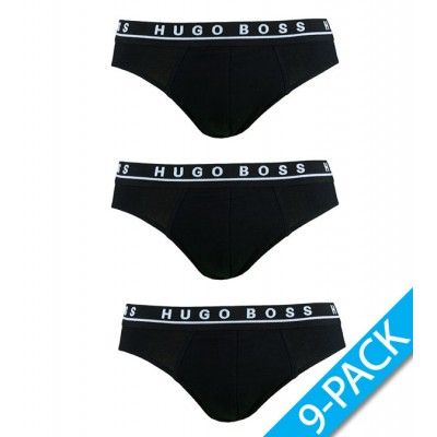 Hugo Boss - 9 - pack mini briefs - Black