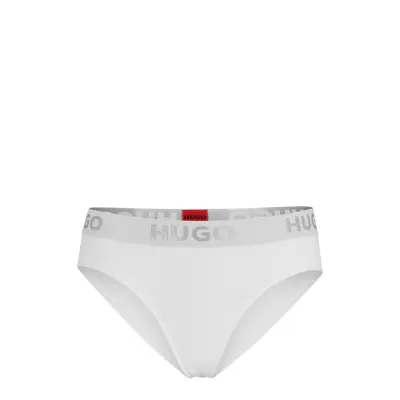 HUGO Brief Sporty Logo - White - M
