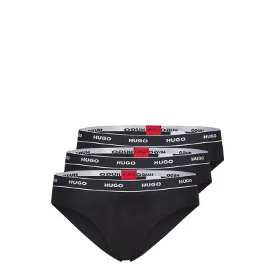 HUGO Triplet Brief Stripe - Black - XS