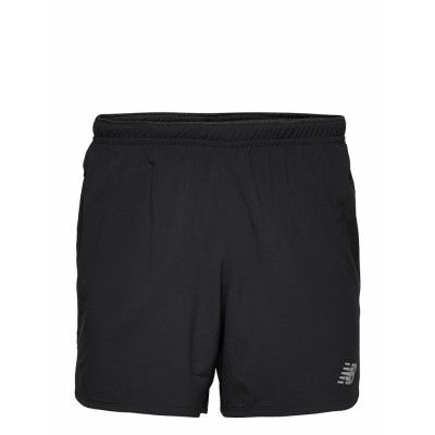Impact Run 5 Inch Short *Villkorat Erbjudande Shorts Sport Shorts Svart New Balance
