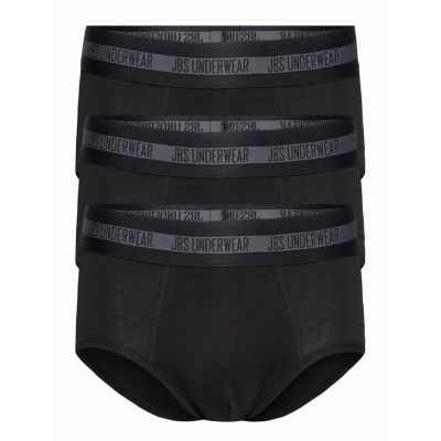 Jbs 3-Pack Brief Bamboo Kalsonger Y-front Briefs Svart JBS