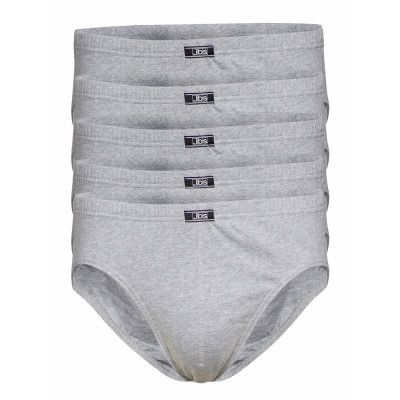 Jbs 5-Pack Mini Slip Gots *Villkorat Erbjudande Kalsonger Y-front Briefs Grå JBS