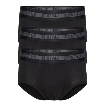 JBS Jbs 3-Pack Brief Bamboo. - Black - XXL