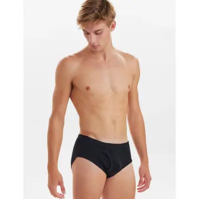JBS Jbs Briefs With Fly Original - Black - XXL