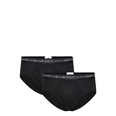 JBS of Denmark Jbs Of Dk Brief 2-Pack - Black - L