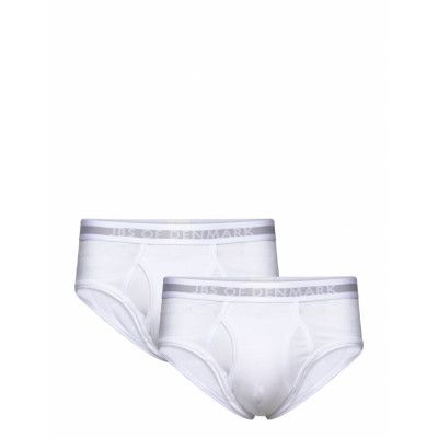Jbs Of Dk Brief 2-Pack Fsc *Villkorat Erbjudande Kalsonger Y-front Briefs Vit JBS Of Denmark
