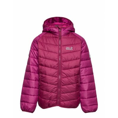 K Zenon Jkt *Villkorat Erbjudande Fodrad Jacka Rosa Jack Wolfskin