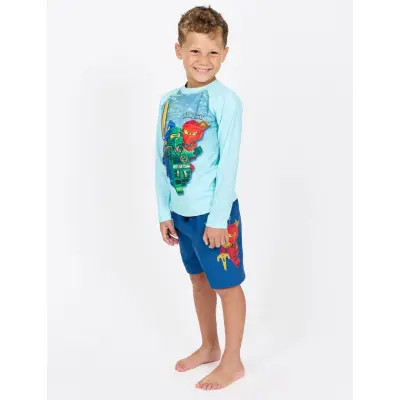 LEGO kidswear Lwagan 304 - Swim Shorts - Blue - 110