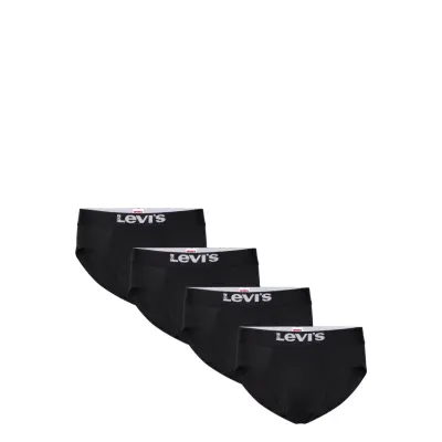 Levi's® Levis Men Solid Basic Brief Org Co 4P Ecom - Black - M