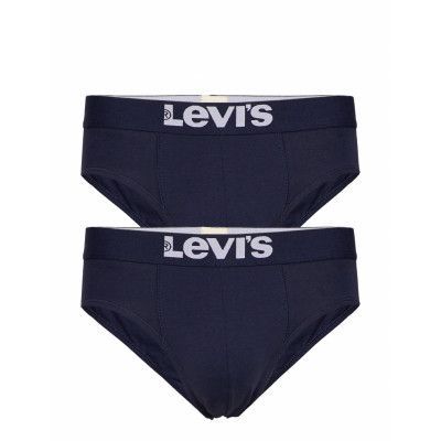 Levis Men Solid Basic Brief 2P Kalsonger Y-front Briefs Blå Levi´s