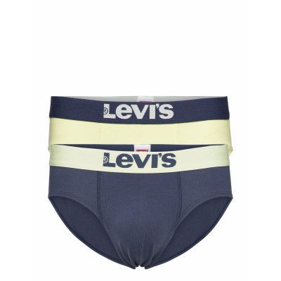 Levis Men Solid Basic Brief 2P Kalsonger Y-front Briefs Multi/mönstrad Levi´s