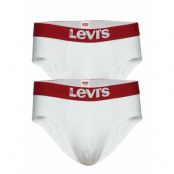 Levis Men Solid Basic Brief 2P Kalsonger Y-front Briefs Vit Levi´s