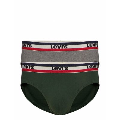 Levis Men Sprtswear Logo Brief 2p Kalsonger Y-front Briefs Multi/mönstrad Levi´s