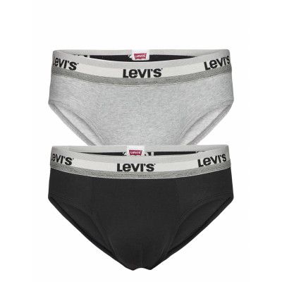 Levis Men Sprtswr Brief 2P Kalsonger Y-front Briefs Grå Levi´s