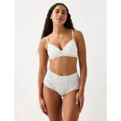 Lindex 3 Pack Brief High Pointelle Co - White - S