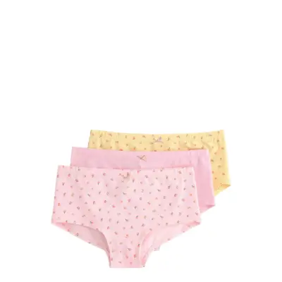 Lindex 3-Pack Hipster Briefs - Pink - 158/164