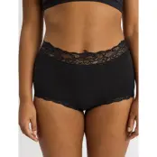 Lindex Brief 3 Pack Emelie Lace High - Black - 34