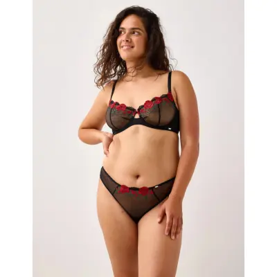 Lindex Brief Brazilian Belle - Black - L