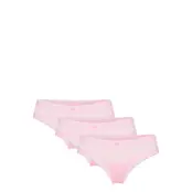 Lindex 3-Pack Brazilian Briefs With Low Waist - Pink - XL