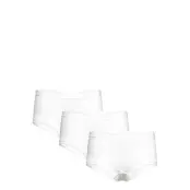 Lindex Brief Hipster 3 Pack Solid - White - 158/164