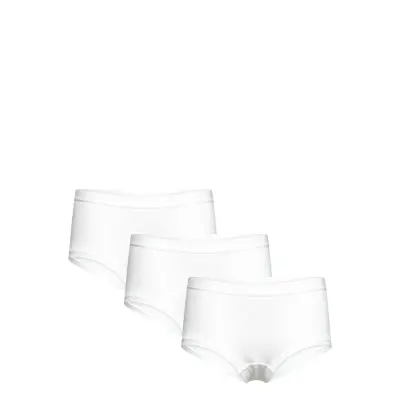 Lindex Brief Hipster 3 Pack Solid - White - 170