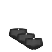 Lindex Brief Polly Reg Micro 3 Pack - Black - 34