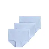 Lindex Brief Sally High Seam 3 Pack - Blue - XS