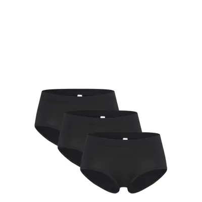 Lindex Brief Sally Regular Seamless - Black - XXL