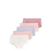 Lindex Hipster 5 Pack Solids - Pink - 98/104