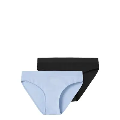 LMTD Nlfnantelle Brief 2P - Black - 146-152