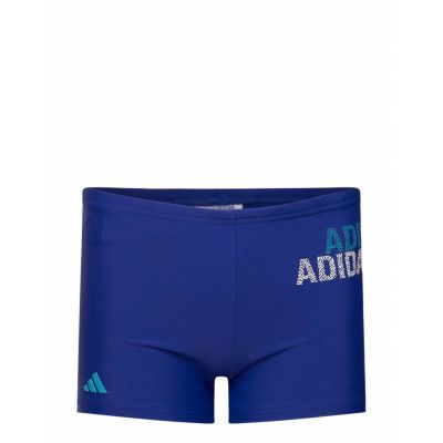 Logo Swim Brief Badshorts Blå Adidas Performance