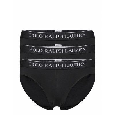 Low Rise Brf-3 Pack-Brief Kalsonger Y-front Briefs Black Polo Ralph Lauren Underwear