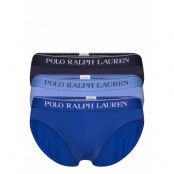 Low Rise Brf-3 Pack-Brief Kalsonger Y-front Briefs Blue Polo Ralph Lauren Underwear