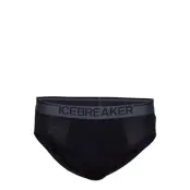 Men Anatomica Briefs Kalsonger Y-front Briefs Svart Icebreaker