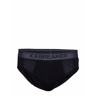 Men Anatomica Briefs Kalsonger Y-front Briefs Svart Icebreaker