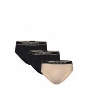 Men's Knit 3-Pack Brief *Villkorat Erbjudande Kalsonger Y-front Briefs Svart Emporio Armani