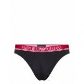 Men'S Knit Thong Kalsonger Y-front Briefs Svart Emporio Armani