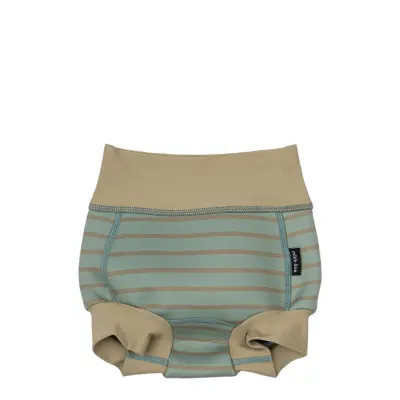 Mikk-line Swim Baby Pant Aop Recycled Khaki Green