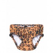 Mini Rodini Leopard Baby Uv Swim Pants Brun