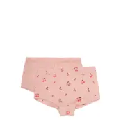 Minymo Briefs 2-Pack Aop - Pink - 128