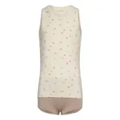 Minymo Underwear Set Girl - Bamboo - Beige - 128