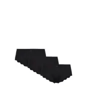 Missya Seamless Tai 3-Pack Cotton - Black - M